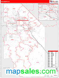 Ada County, ID Wall Map