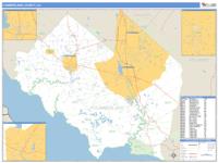 Cumberland County, NJ Zip Code Wall Map