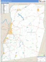 Rensselaer County, NY Zip Code Wall Map