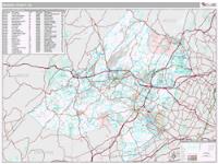 Morris County, NJ Wall Map