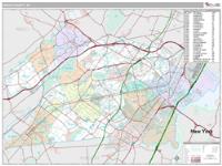 Union County, NJ Wall Map