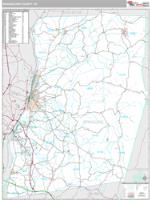 Rensselaer County, NY Wall Map