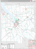 Tompkins County, NY Wall Map