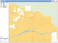 Highland Wall Map Zip Code