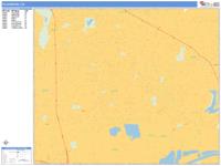 Placentia Wall Map Zip Code