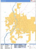 Idaho Falls Wall Map