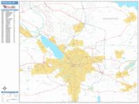 Syracuse Wall Map