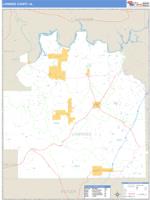 Lowndes County, AL Wall Map