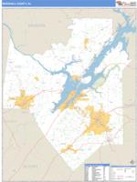 Marshall County, AL Wall Map