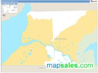 Bristol Bay County, AK Wall Map