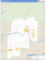 Franklin County, AR Wall Map