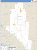 Monroe County, AR Wall Map Zip Code