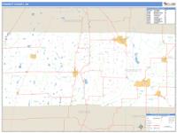 Poinsett County, AR Wall Map