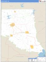 Sevier County, AR Wall Map