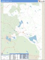 Lassen County, CA Wall Map