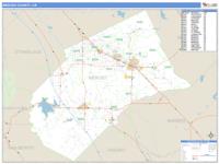 Merced County, CA Wall Map