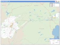 Nevada County, CA Wall Map