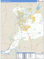 Sacramento County, CA Wall Map