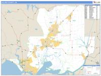 Solano County, CA Wall Map