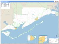 Franklin County, FL Wall Map