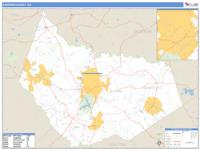 Barrow County, GA Wall Map