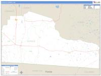 Echols County, GA Wall Map