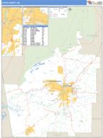 Floyd County, GA Wall Map