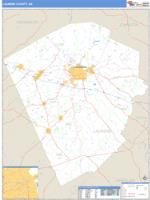 Laurens County, GA Wall Map