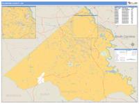 Richmond County, GA Wall Map