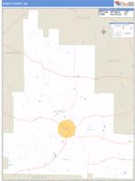 Schley County, GA Wall Map