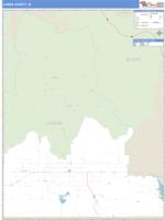 Camas County, ID Wall Map