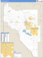 Canyon County, ID Wall Map Zip Code