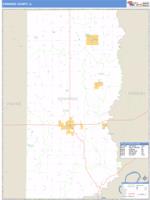 Edwards County, IL Wall Map