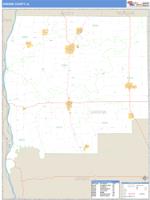 Greene County, IL Wall Map