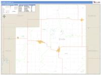 Stark County, IL Wall Map Zip Code