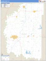 Daviess County, IN Wall Map