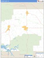 Orange County, IN Wall Map Zip Code