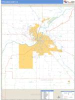 Tippecanoe County, IN Wall Map Zip Code