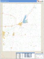 Butler County, KS Wall Map Zip Code