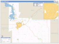 Geary County, KS Wall Map Zip Code