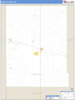 Hamilton County, KS Wall Map Zip Code