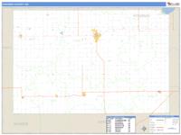 Kingman County, KS Wall Map