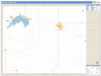 Mitchell County, KS Wall Map