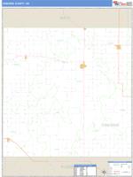 Osborne County, KS Wall Map Zip Code