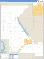 Riley County, KS Wall Map Zip Code