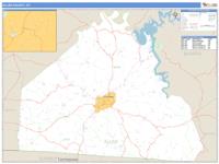 Allen County, KY Wall Map