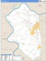 Boone County, KY Wall Map