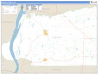 Carlisle County, KY Wall Map Zip Code