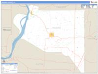 Hickman County, KY Wall Map