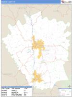 Madison County, KY Wall Map